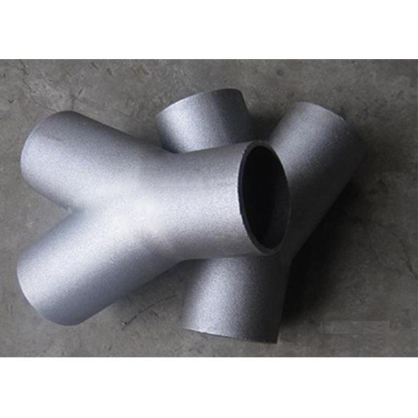 Pipeline Y - Shaped Butt Welded Tee Pipe Fittings