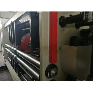1628 Flexo Printer Slotter Lead Edge Feeding / Four Colour Flexo Printing