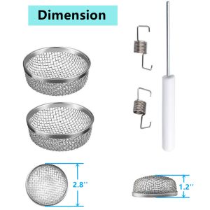 Buy cheap 2.8 Inch Stainless Steel Mesh Flying Insect Screen For RV Furnace Vent Cover from wholesalers
