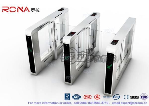 Quality Luxury Speed Gate Access Control System CE Approved For Office Building With 304 stainless steel for sale