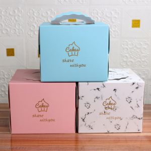 Buy cheap Hand-held cake square baking cake box packing box from wholesalers