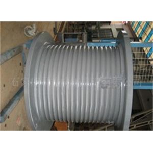 Buy cheap Hot Galvanizing Carbon Steel Rope Drum Lbs Grooved 8mm Spool For Mining Winch from wholesalers