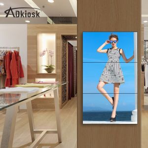 Buy cheap BNC 2x3 3x3 Seamless LCD Video Wall RS232 With Floor Stand Bracket from wholesalers