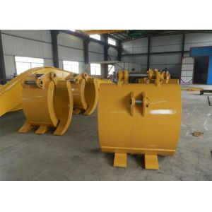 Wearable Steel Mechanical Excavator Grapple Bucket with Rod