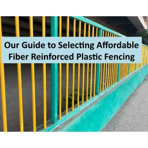 Buy cheap Mixed Colour Customizable FRP Fence Weather Resistant 2 Years Warranty from wholesalers