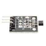 Black + Silver Gray Hall Effect Magnetic Sensors , Hall Sensor Circuit