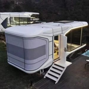 Buy cheap Portable Camping Capsule Villas Maison Prefabriquee Casas Prefabricadas from wholesalers