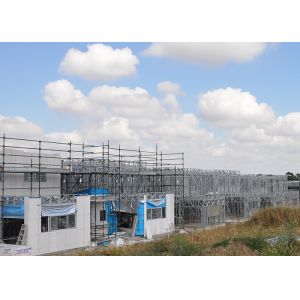 Light Gauge Steel Frame Energy Saving Villa Prefab Steel House Cost Saving Home