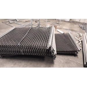 Buy cheap Iron Wire Woven Mesh Screen High Manganese For Crusher from wholesalers