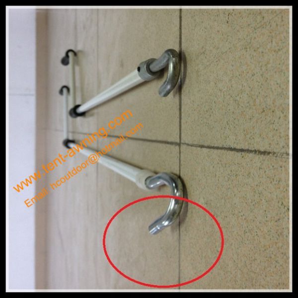 Manual Awning Crank 1.5m/2m/2.5m Awning Crank Handle Aluminum Retractable Awning