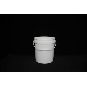 Buy cheap Food Grade White PP Plastic Buckets Round Square Shape UV Resistant Recyclable For Safe Storage With Impact from wholesalers