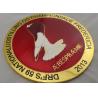 Buy cheap Custom Imitation hard enamel Transparent Badge, Zinc Alloy Souvenir Badges with Gold Plated from wholesalers