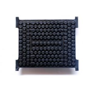 Buy cheap Vibration Isolation Bearings rubber material pads applied in railway from wholesalers