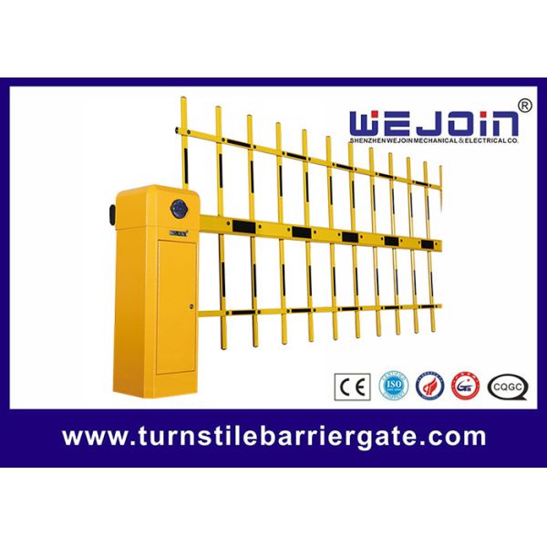 Quality Iron Housing Road Traffic Barriers With Sign Warning Light Orange Color for sale