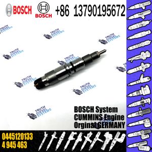 China common rail injector 0445120133 3965749 injector for Cummins diesel fuel injector nozzle 0445120133 3965749 4945463 on sale
