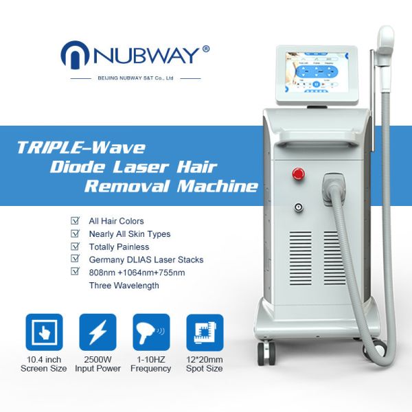 Buy cheap self-designed good feedback 1064nm dark skin hair removal laser machine 808 755 combine fda from wholesalers