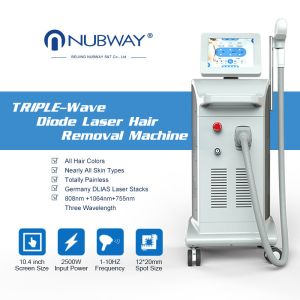 Buy cheap self-designed good feedback 1064nm dark skin hair removal laser machine 808 755 combine fda from wholesalers