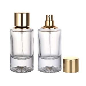 Electric Plating Perfume Bottle Lids Caps With Customized Diameter And
