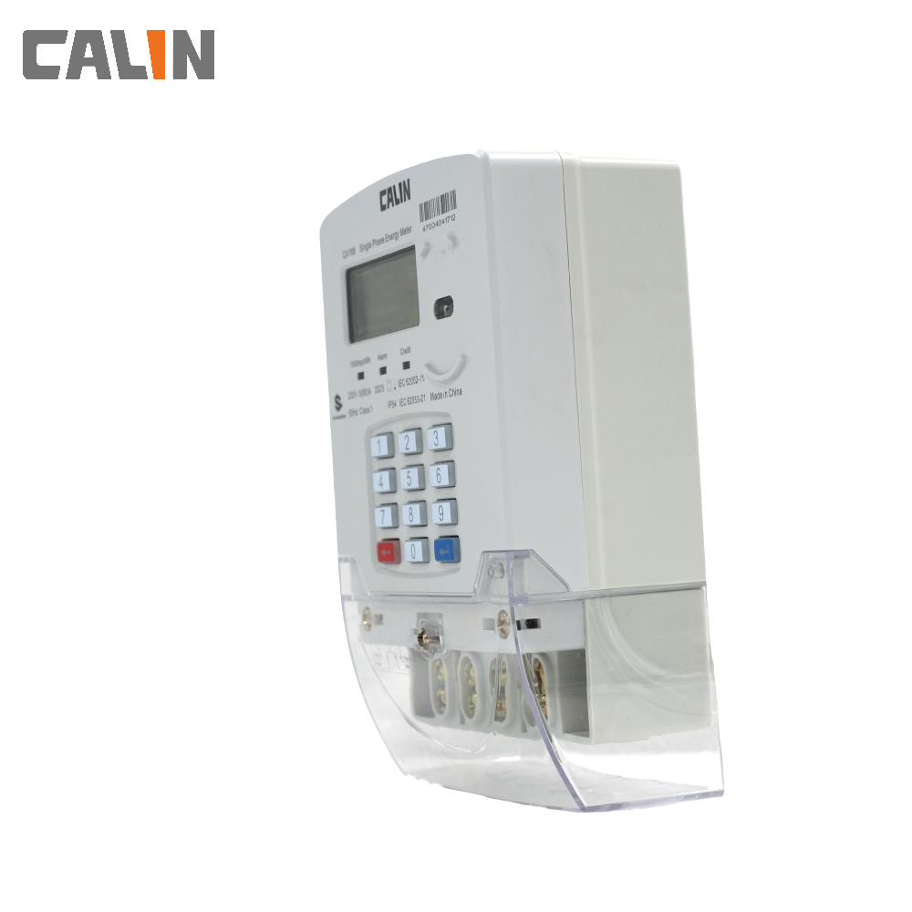 Three Phase Keypad STS Prepaid Meters With RF Wireless Communication