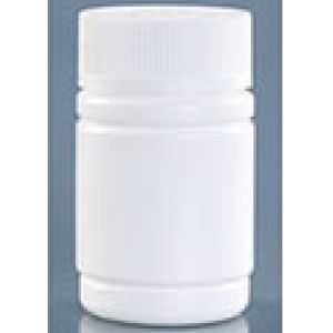 Buy cheap Solid Plastic Medicine Bottles , White HDPE Plastic Bottle 60g Volume product