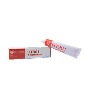 Buy cheap HT901 RTV Silicone sealing compound adhesive single component , semi flowing from wholesalers