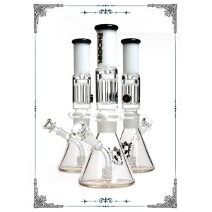 Freezable Coil Beaker Glass Water Pipe 8 Arm Pillar Insert Matrix Perc