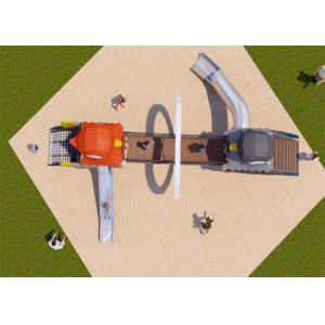 Customized Stainless Steel Tunnel Slides For Kid Playground Park