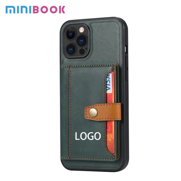 Buy cheap MN-1750 Luxury Rear Phone Case with Card Sleeve Elevate Your iPhone15 Pro Max Experience from wholesalers