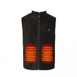 Buy cheap Polar Fleece Outdoor Heated Vest 100% Polyester Mens Heated Gilet from wholesalers