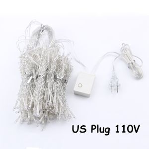 Buy cheap 220V Wedding String Lights Christmas Light Garland 6x3m Length from wholesalers