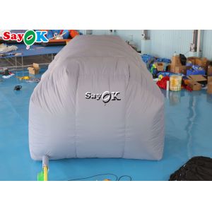 Buy cheap Inflatable Work Tent Gray Air Tight Inflatable Tent Car Spray Booth Waterproof Anti UV from wholesalers