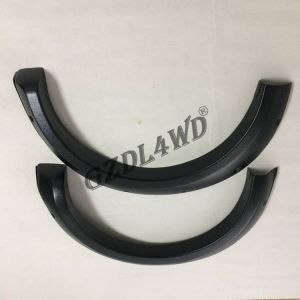 Buy cheap ABS Matte Black Pocket Style Wheel Fender Flares For Mitsubishi Triton L200 2015 2016 from wholesalers