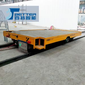 Buy cheap 55ton Material Handling Transport Transfer Bogie on Curved Rails from wholesalers