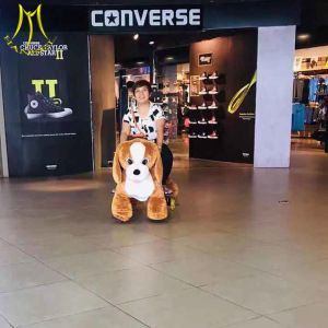 Buy cheap Hansel amusement high quality family walking plush animal toy ride from wholesalers