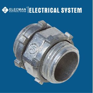 Buy cheap Zinc Electrical IMC Rigid Box Spacer With Locknuts Threaded Connection from wholesalers