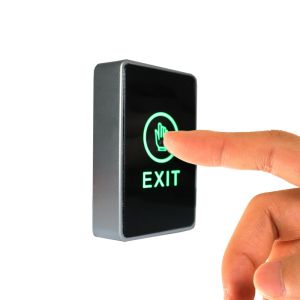 Blue LED Indicator Touch Sensor Button , Access Control Exit Button Anti -
