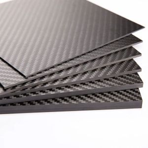 Buy cheap 100% 3K Plain Weave Carbon Fiber Sheet Laminate Plate Twill Weave Panel 1.0mm Thickness from wholesalers