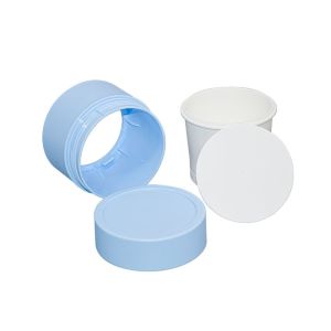 Buy cheap 50g 200g Double Layer PP Cream Jar PCR Replaceable Packaging from wholesalers