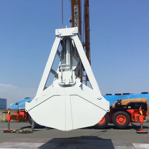 12 CBM 25t Remote Control 100m Excavator Grab Bucket