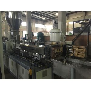 Buy cheap Industrial Double Screw Extruder Machine Electrical Plastic Compounding Machine Automatic from wholesalers