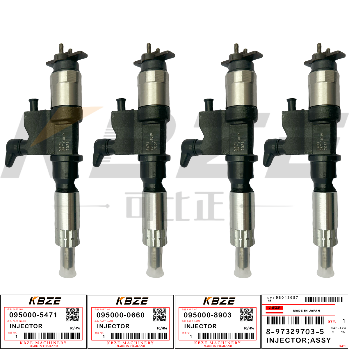 China KBZE HIGH QUALITY 8-98151837-1 HITACHI ZAX170 ZAX225 8-97329703-2 INJECTOR ASSY FOR ISUZU 4HK1 6HK1 ENGINE on sale