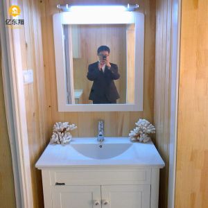 Light Steel Structure Prefabricated House With Toilet Sink Shower Turnkey