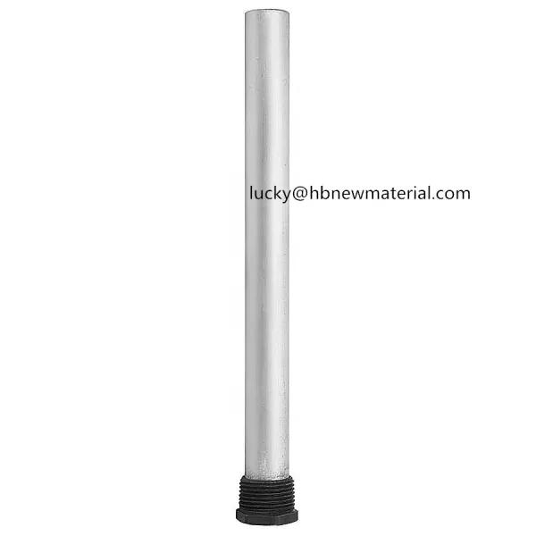 Quality Galvanized Steel Caps Water Heater Anode Rod NPE-ASMT Chemical for sale
