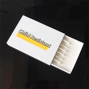 Buy cheap Rectangular Prerolls Cigarette Paper Box with Smooth Surface from wholesalers