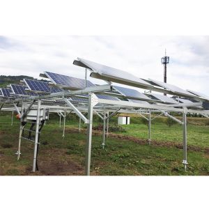 Buy cheap Q235B / Q345B Steel Solar Ground mounting system ground solar structure solar bracket from wholesalers