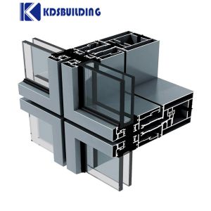 Buy cheap Skyscraper Glass Expose Frame Aluminum Curtain Wall, Structure Glass Curtain Wall With Aluminum from wholesalers