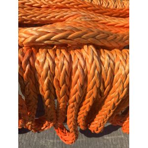 Buy cheap Cut Resistant Black UHMWPE Marine Rope 12 Strands from wholesalers