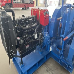 Buy cheap Compact Marine Hydraulic Winch with Integrated Safety Features and 1-75ton Capacity for Harsh Environments from wholesalers