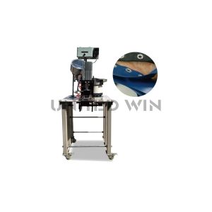 Buy cheap PVC Coated Tarpaulin Eyelet Machine Punching Pneumatic Fast Speed from wholesalers