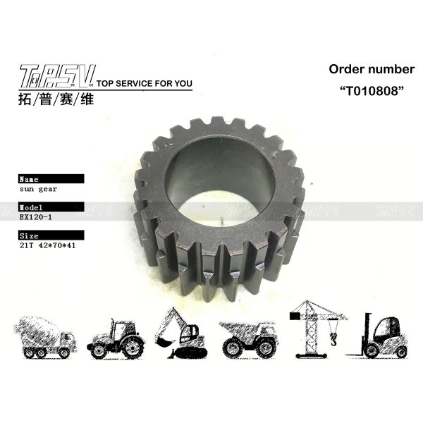 Quality 3033235  EX120-1 Excavator Travel 2 Stage Sun Gear High Durability for sale